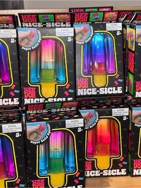 NeeDoh Nice-Sicle Multicolor Popsicle Squishy Toy